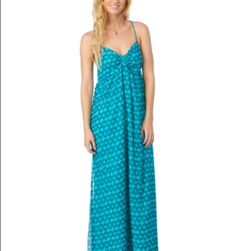 Beautiful Blue Roxy Maxi Dress